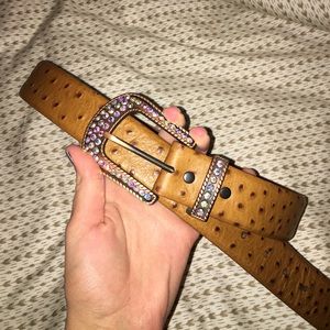 Cowgirl bling belt