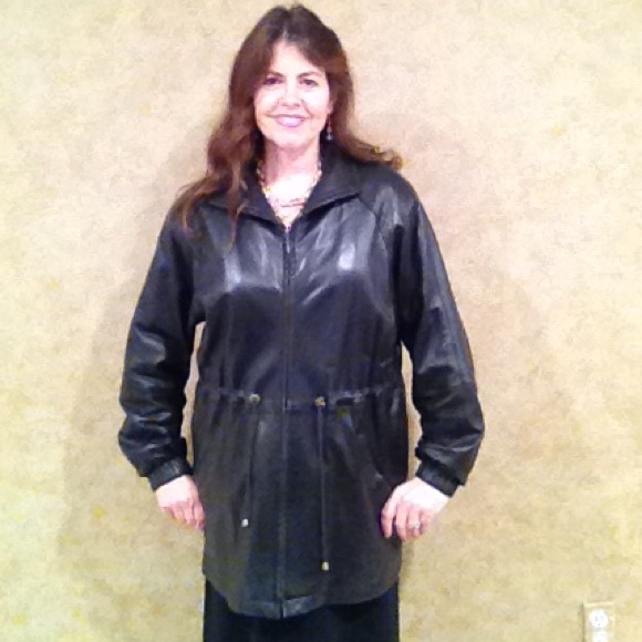 Leather jacket