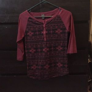 Tribal tee from vans store