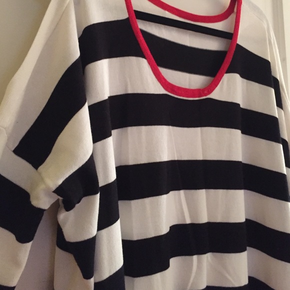 New Stripe Color- Block Sweater - image 2