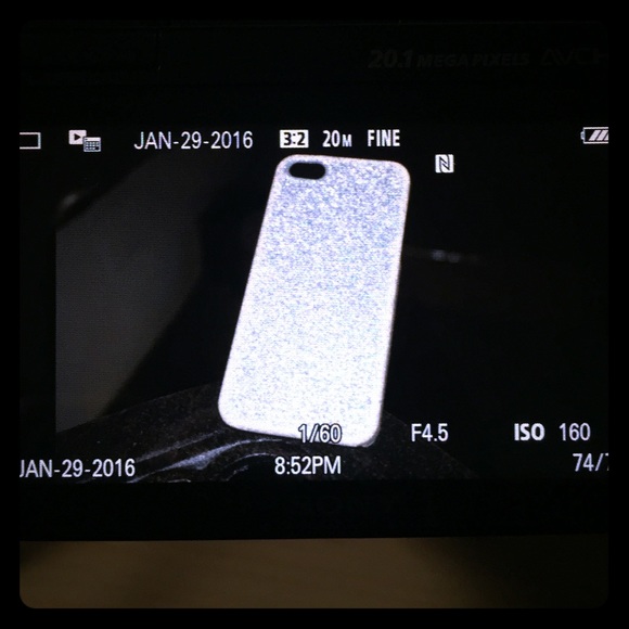 Silver Sparkly IPod touch 5 case - Picture 1 of 3