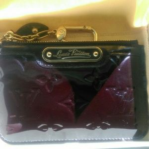 Authentic Louis Vuitton Amarante Key Pouch Wallet.