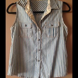 Stripped tank top