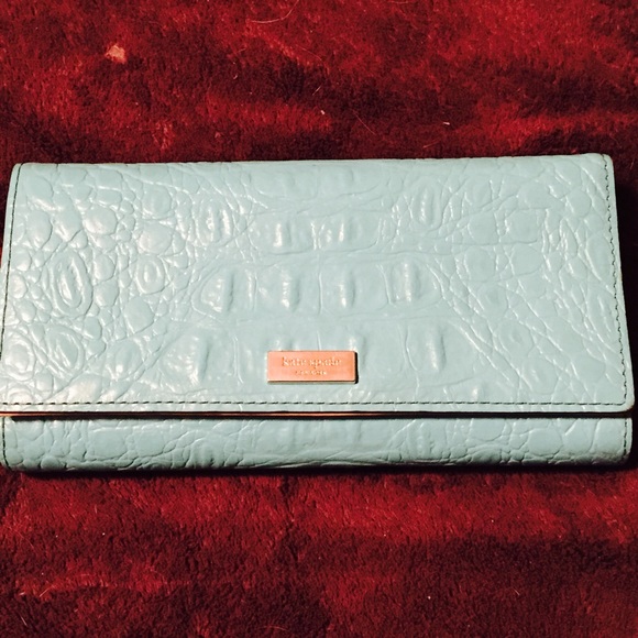 Kate spade wallet Tiffany blue