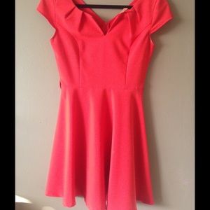Red dress