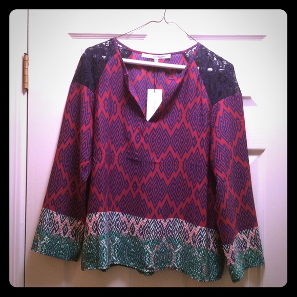 Patterned blouse
