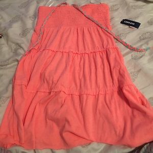 Peach sundress