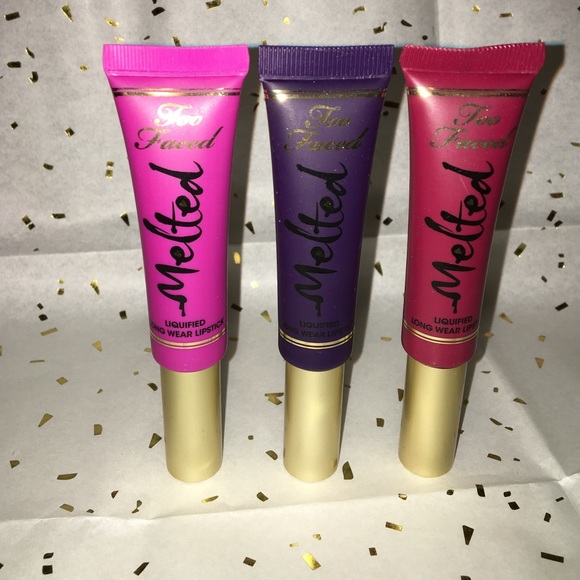 3 too faced melted lipstick