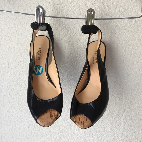 👶🏻Preview International Black Heels