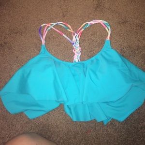 PINK bathing suit top- worn once