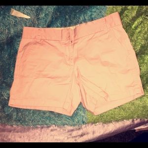 Light pink JCREW chino shorts!