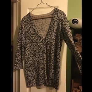 Leopard cardigan