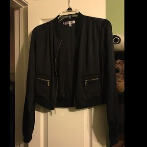 Crop top long sleeve jacket