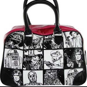 (Sale) Star Wars Glitter Pink Bowling Bag Purse