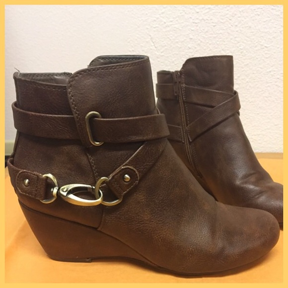Brown Ankle Booties