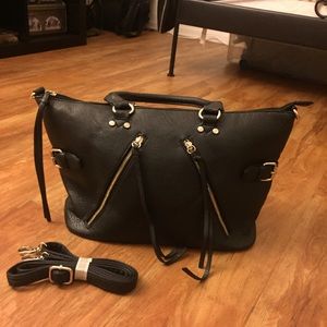 Black bag (cross body & straps)