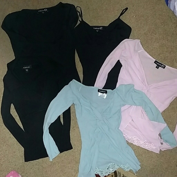 !!!!FLASH SALE!!!bebe shirt bundle!