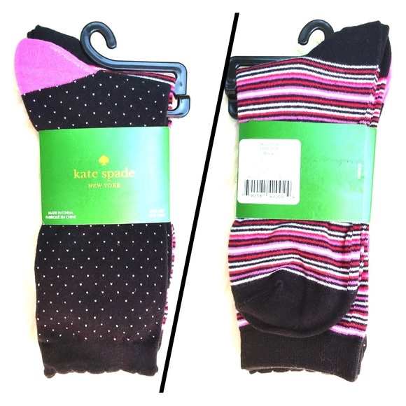 kate spade Accessories - 2 pairs Kate Spade trouser socks