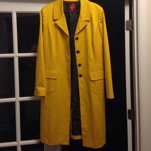 Oscar de la Renta trench coat