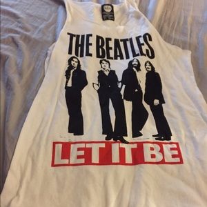the Beatles white tank