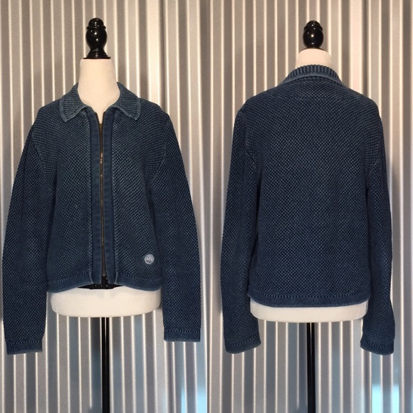 Blue Willis Womens Blue Zip Front  💠💠