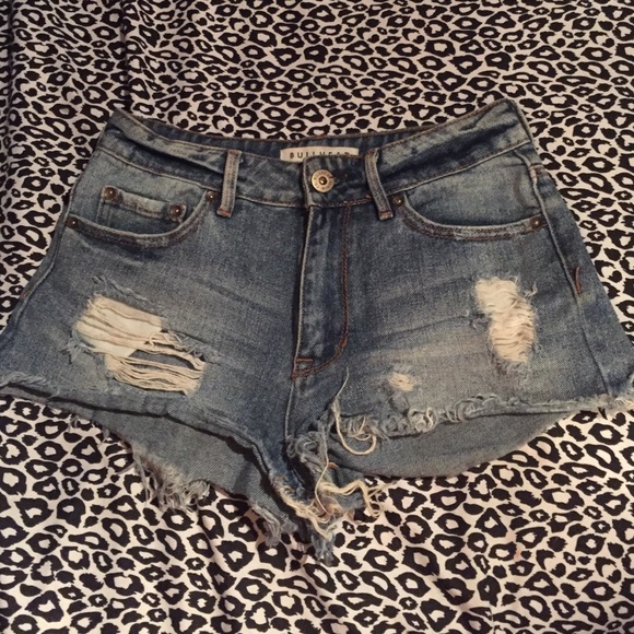 High waisted shorts