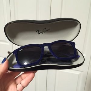 Rayban blue velvet sunglasses