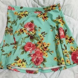 Floral skirt