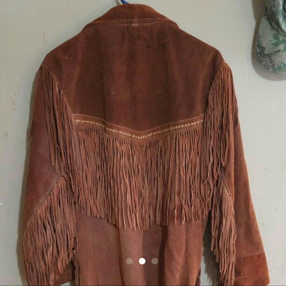 Fringe Leather Jacket - Picture 2 of 3