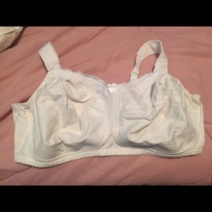 White nursing bra by fancee free