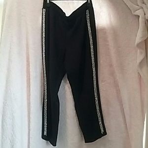 Juicy Couture embellished black pants