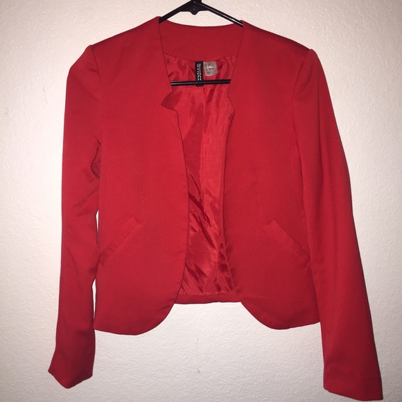 H&M Red Blazer Brand New