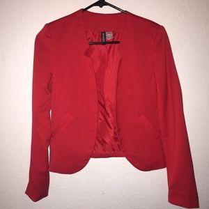 H&M Red Blazer Brand New