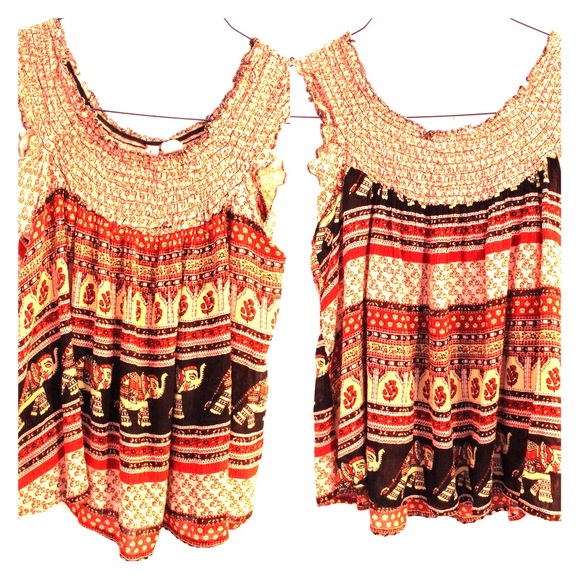 Cute Elephant Design Top