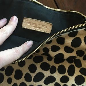 Clare Vivier Bags - Clare V. (Vivier) Leopard Hair Calf Flat Clutch Clare Vivier Bags - Clare V. (Vivier) Leopard Hair Calf Flat Clutch