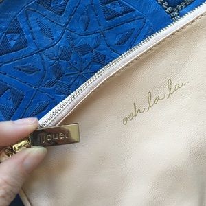 Jouer Cosmetics Bags - Jouer Leather Ooh La La... Makeup Bag or Pouch Jouer Cosmetics Bags - Jouer Leather Ooh La La... Makeup Bag or Pouch