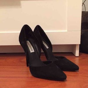 Black Suede Pumps