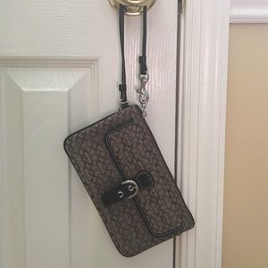 Coach wristlet