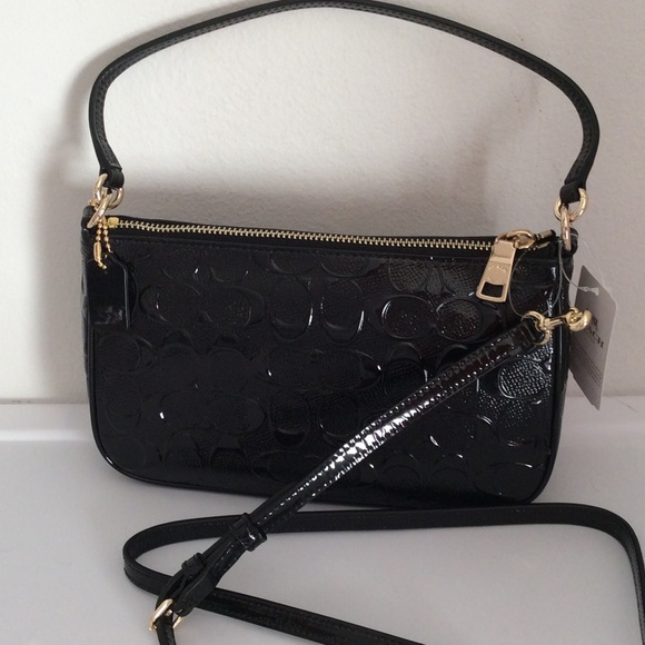 NWT ! COACH DB Signature Debossed Top Handle Bag - Picture 2 of 5
