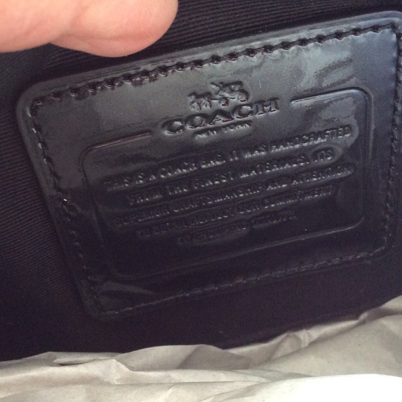 NWT ! COACH DB Signature Debossed Top Handle Bag - Picture 4 of 5