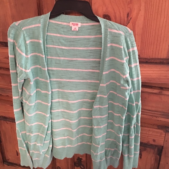 Striped cardigan