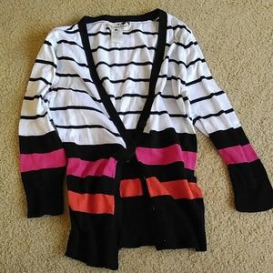 Striped Cardigan