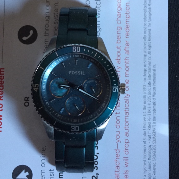 Fossil watch.