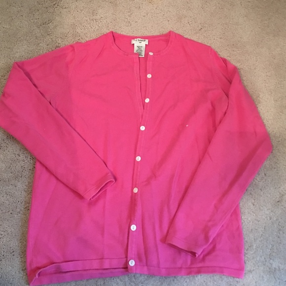 Pink cardigan