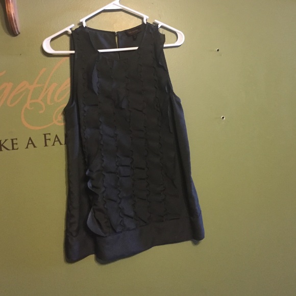 Dress tank with gathered detail down the front