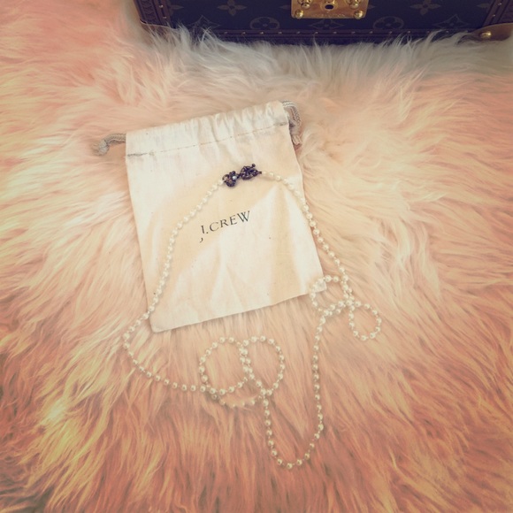 {j. Crew} faux pearl strand