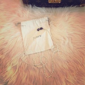 {j. Crew} faux pearl strand