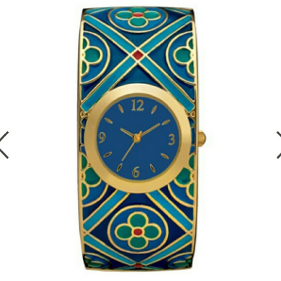 Medieval Quatrefoil Bangle Watch