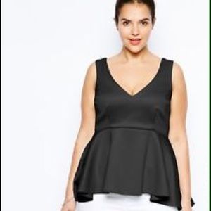 Super cute Asos curve peplum