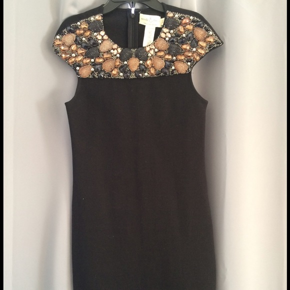Needle & Thread hand embellished mini dress